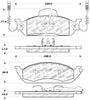 Stoptech 309.076 Performance Brake Pads