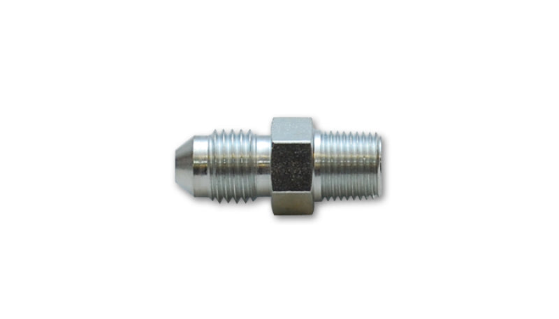 Vibrant 10292 -4AN to 1/8in NPT Straight Adapter Fitting - Steel