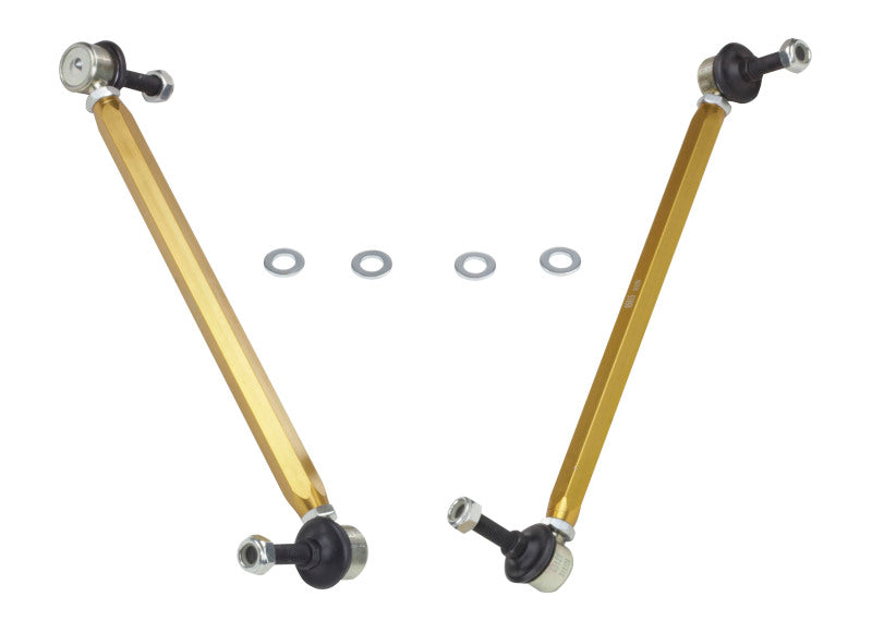 Whiteline KLC105 R53 & 06+ R56 fits Mini 02-06 Cooper S Front Swaybar link kit-adjustable ball end links