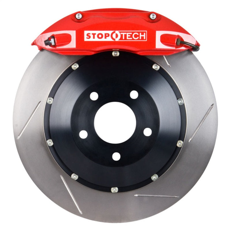 StopTech 83.180.0047.71 fits Chevrolet 97-04 Corvette Rear BBK w/ Red ST-40 Calipers Slotted 355x32mm Rotors