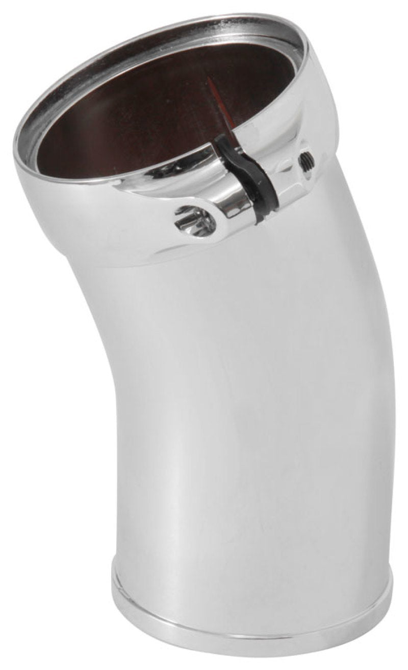 Spectre 8728 Universal Intake Elbow Tube (ABS) w/Collar 3in. OD / 22 Degree - Chrome