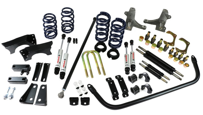 Ridetech 11345010 63-72 fits Chevrolet C10 Small Block/LS StreetGrip Suspension System w/ Control Arm Bushing Kit