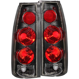 ANZO 211019 1999-2000 fits Cadillac Escalade Taillights Black 3D Style