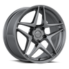 Kansei K15G-191512+22 K15G Astro 19x10.5in / 5x114.3 BP / 22mm Offset / 73.1mm Bore - Gunmetal Wheel