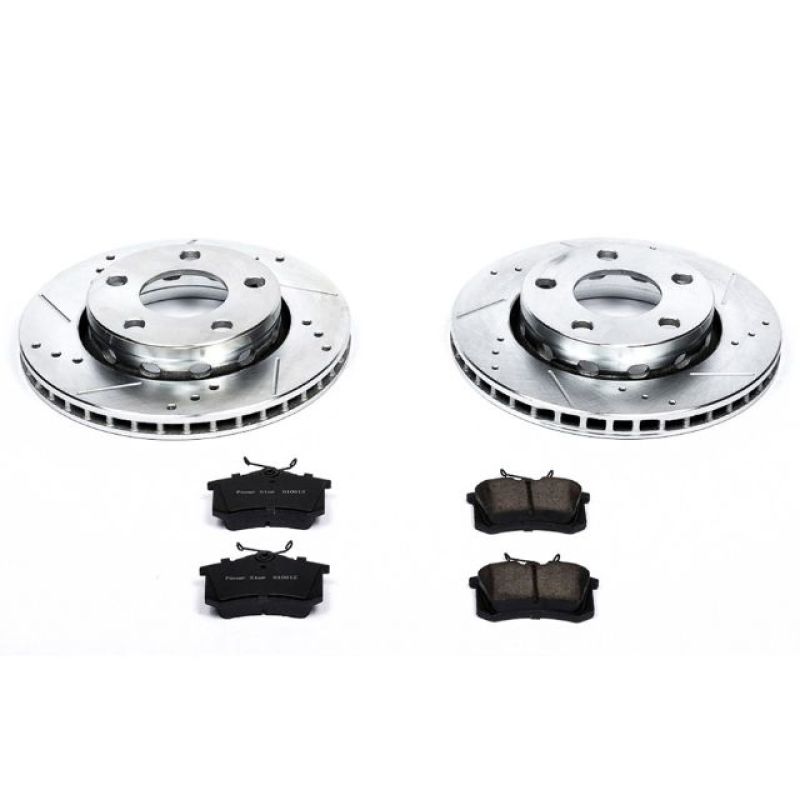 PowerStop K894 fits Audi 00-02 S4 Rear Z23 Evolution Sport Brake Kit