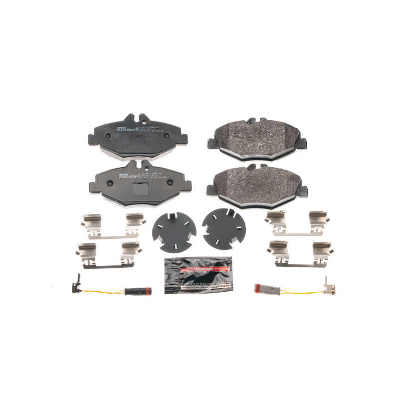 PowerStop fits Mercedes-Benz 06-09 E350 Euro-Stop ECE-R90 Front Brake Pads