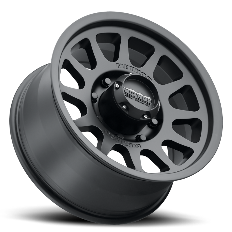 Method MR70378580500 MR703 17x8.5 0mm Offset 8x6.5 130.81mm CB Matte Black Wheel