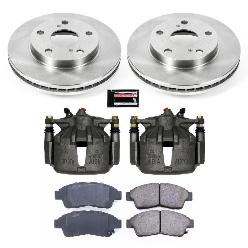 PowerStop fits Toyota 92-01 Camry Front Autospecialty Brake Kit w/Calipers