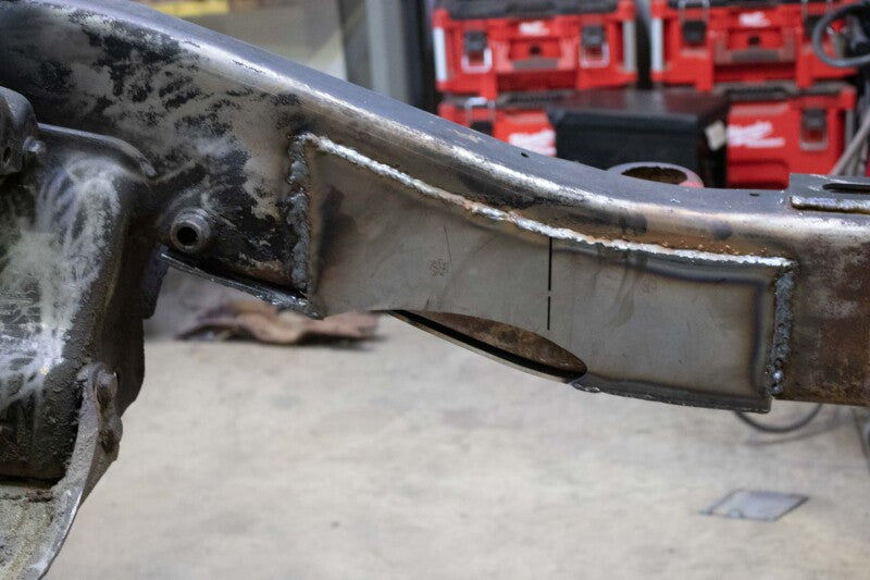 RustBuster RB7312L Front Frame Section Left Side