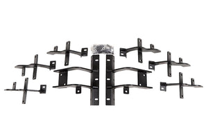 Dee Zee DZ66327W Deezee 15-23 fits Ford F-150/Super Duty Running Board Hex Bed Access Bracket Kit