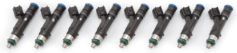 Edelbrock 15807 Fuel Injectors 41 Lb/Hr Ev14 Uscar (Set of Eight)
