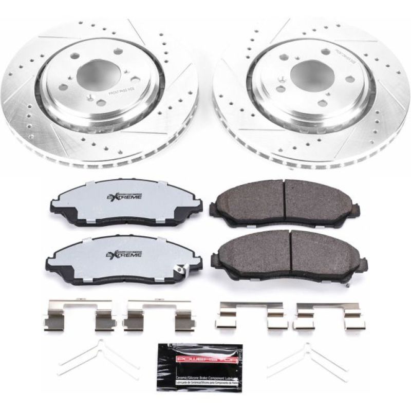 PowerStop K7352-36 17-19 fits Acura MDX Front Z36 Truck & Tow Brake Kit