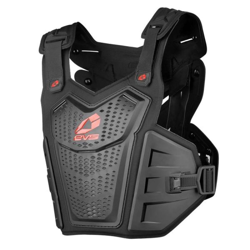 EVS F120-BK-L/XL F1 Roost Deflector Black/Red - Large/XL