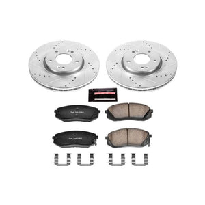 PowerStop K6510 fits Kia 12-16 Sportage Front Z23 Evolution Sport Brake Kit