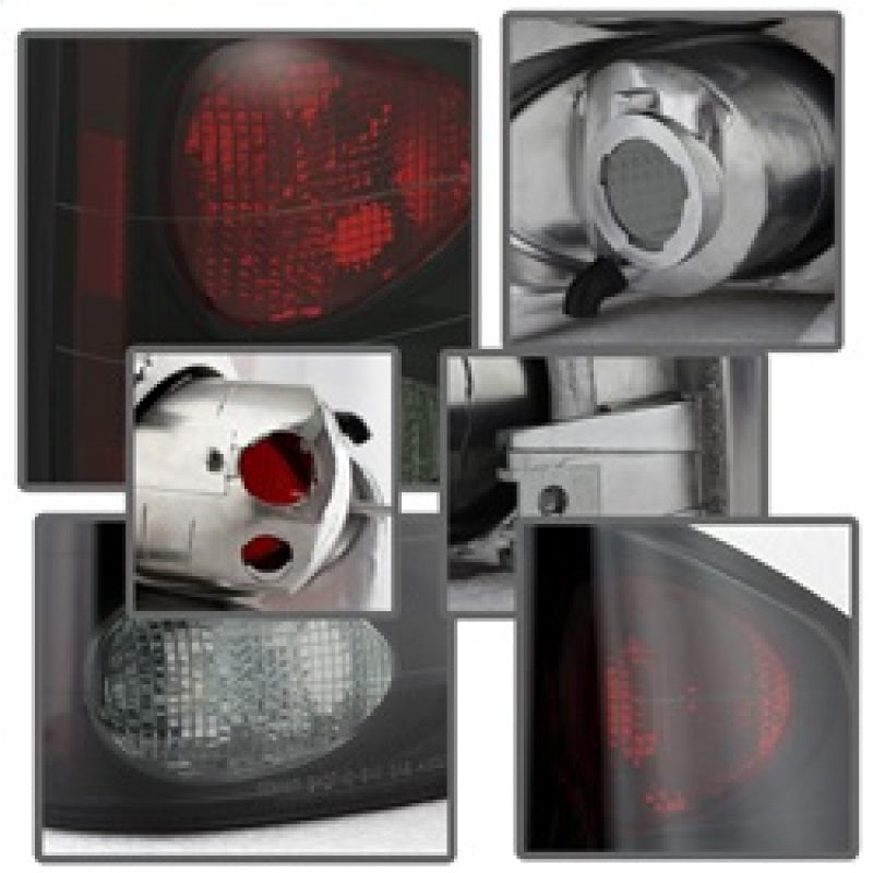 Spyder 5078049 fits Chevy 94-04 S10 /fits Isuzu Hombre 96-00 Euro Tail Lights B