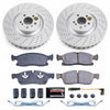 Power Stop CRK6899 13-16 fits Mercedes-Benz GL450 Front Z23 Coated Brake Kit