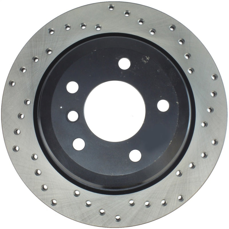 Stoptech 128.34091L Drilled Sport Brake Rotor