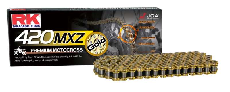 RK Chain GB420MXZ-126 GB420MXZ-126L - Gold