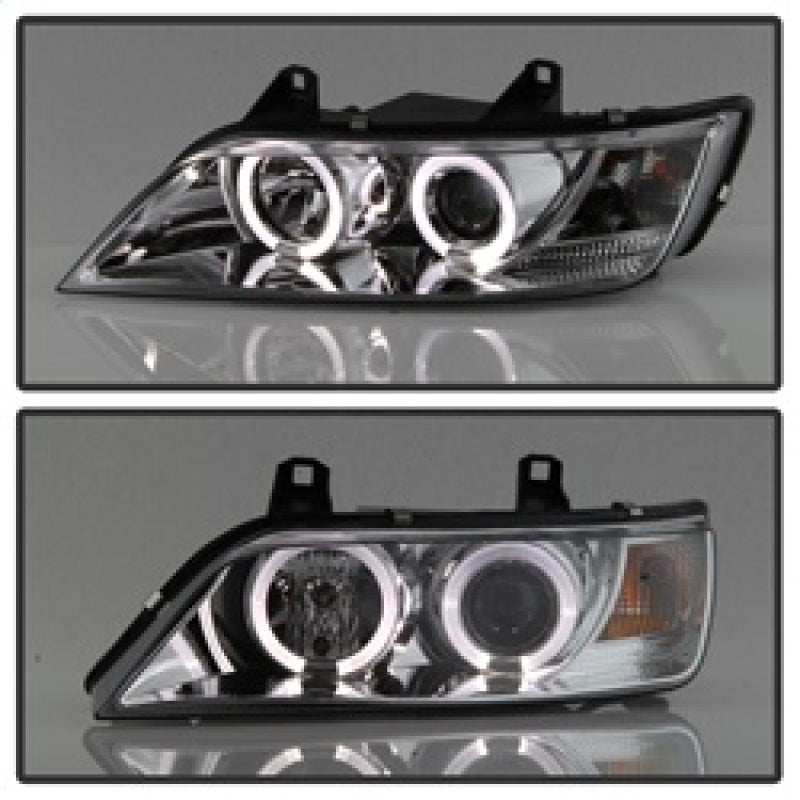 Spyder 5009098 fits BMW 96-02 Z3 Projector Headlights LED Halo Chrome High H1 L