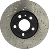 Stoptech 128.33039R 96-7/04 Audi A4 / 95-01 A6 / 7/98-05 VW Passat Right Front Drilled Rotor