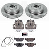 PowerStop KCOE7008 fits BMW 13-15 X1 Rear Autospecialty Brake Kit w/Calipers