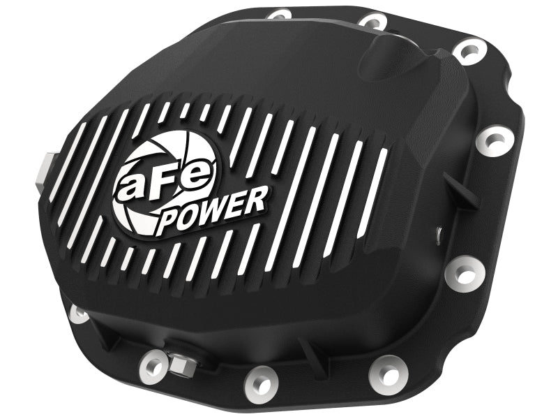 AFE 46-71180B ries Rear Differential Cover Black w/ Fins 15-19 fits Ford F-150