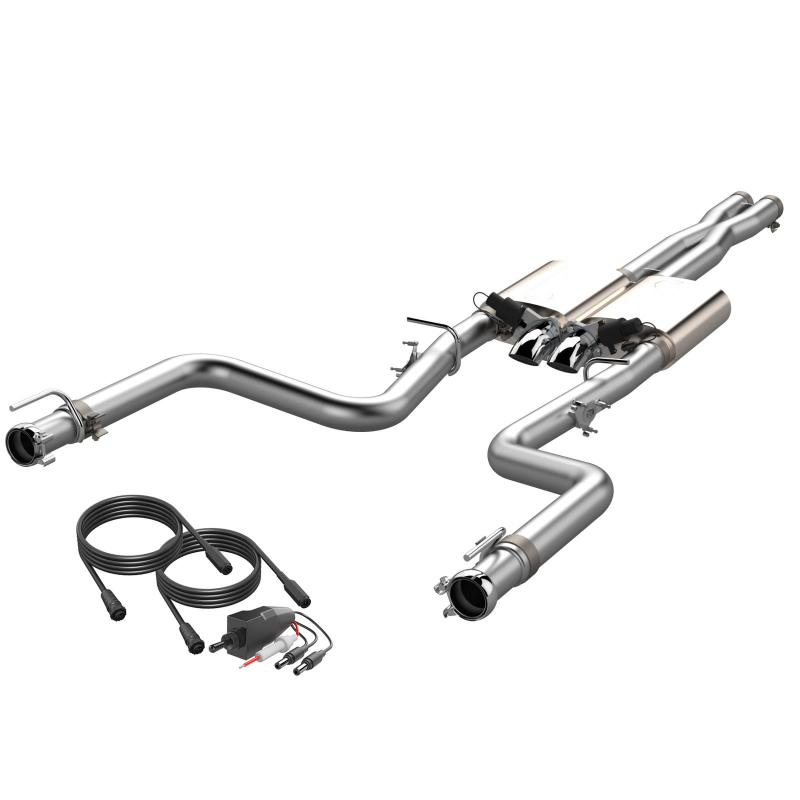 QTP 430115 2015-2023 fits Dodge Challenger 6.2/6.4L QTP Screamer Cat Back