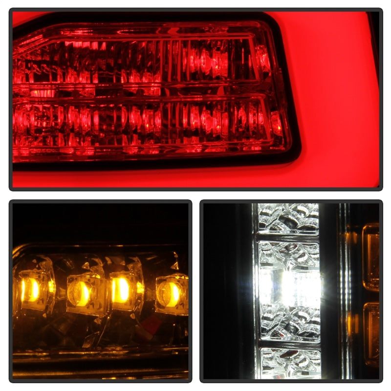 Spyder 5087300 fits Dodge 19-20 Ram LED Tail Light Chrome ALT-YD-DR19HAL-SEQ-C