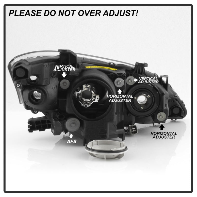 xTune 9943270 07-09 fits Lexus ES350 Driver Side HID/AFS Headlight - OEM Left (PRO-JH-LES07-AFS-OE-L)