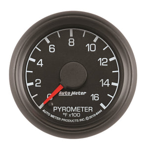 AutoMeter 8444 fits Ford 52.4mm Full Sweep Elec 0-1600 Deg F EGT/Pyrometer Gauge