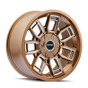 Mayhem 8118-2937MZ 8118 Ordinance 20x9 / 6x135/139.7 BP / 106.1mm Hub Matte Bronze Wheel w/ Milled Spokes