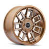 Mayhem 8118-2937MZ 8118 Ordinance 20x9 / 6x135/139.7 BP / 106.1mm Hub Matte Bronze Wheel w/ Milled Spokes