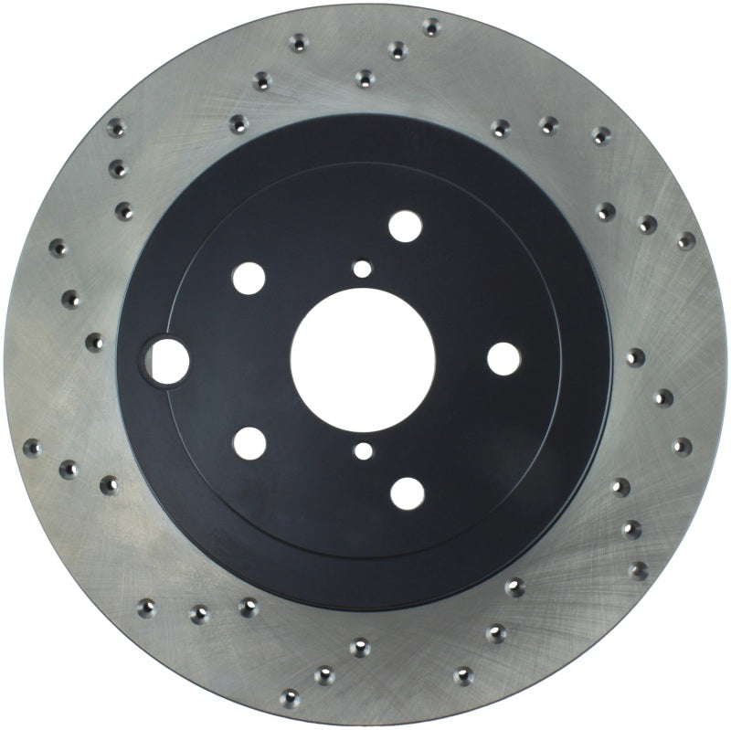 Stoptech 128.47030R Drilled Sport Brake Rotor