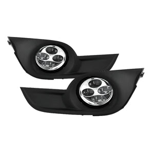 Spyder 9031649 fits Nissan 13-20 Altima 2015 Sedan Daytime DRL LED Running Fog