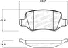 Stoptech 308.1358 Street Brake Pads - Front