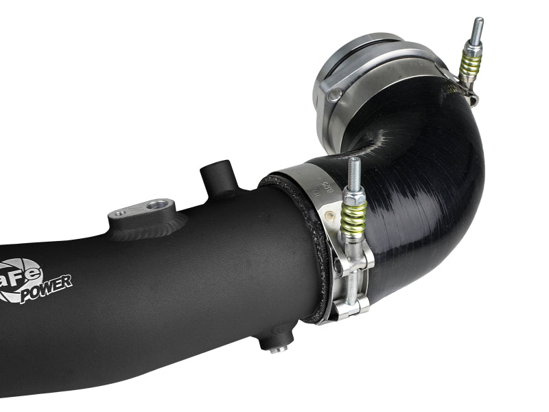 AFE 46-20398-B 2020 fits Toyota Supra 3.0L 3in Black Intercooler Tube - Hot