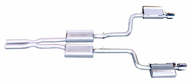 Gibson  617004 fits Chrysler 05-10 300 C SRT8 6.1L 2.5in Cat-Back Dual Exhaust -