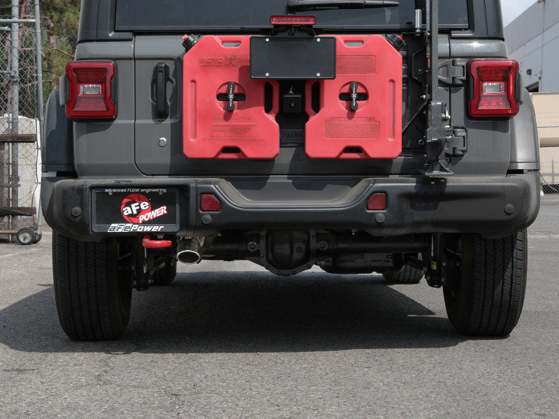 AFE 49-48070-1P orce-Xp Axle-Back Exhaust System w/Polished Tip 18-20 fits Jeep