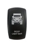 SPOD VVPZCJK-512R JK Roof Light Bar Rocker Switch