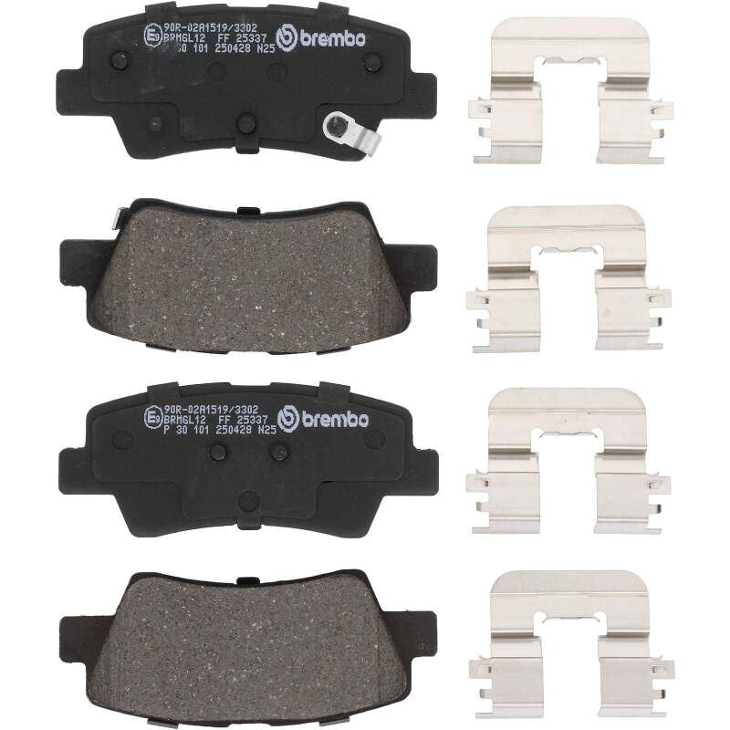 Brembo OE P30101 21 23 fits Hyundai Kona/19-24 Kona Electric/19-21 Veloster Low-