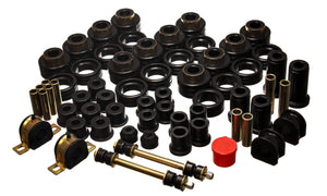 Energy Suspension 3.18127G 92-97 fits Chevy Suburban 4WD Black Hyper-flex Master Bushing Set