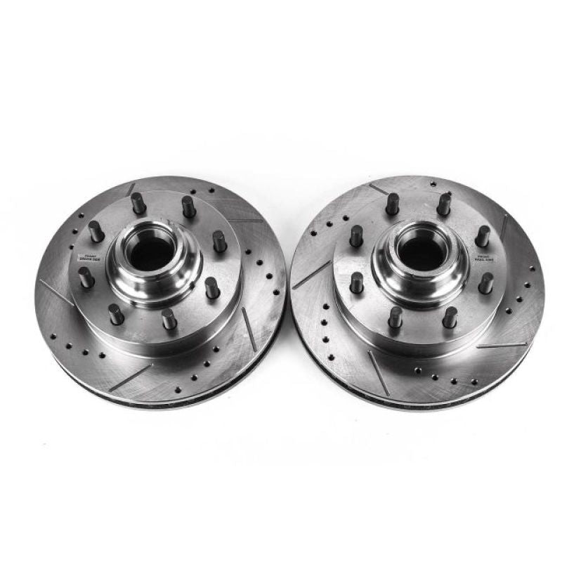 Power Stop AR8627XPR fits GMC Savana 3500 Front Drilled & Slotted Rotor - Pair