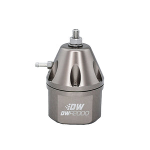 DeatschWerks 6-2000-FRT DWR2000 Adjustable Fuel Pressure Regulator - Titanium