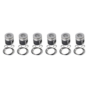 Industrial Injection PDM-03513CC.040 94-98 fits Dodge 12V Mahle Piston .040 Oversized Coated Tops / Skirts