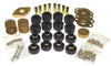 Prothane 1-118-BL fits Jeep 07-11 Wrangler JK 2DR Body Mount Kit - Black