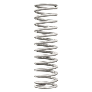 QA1 16HT100 2-1/2in ID High Travel Spring - 16in Length x 100lbs/in - Silver