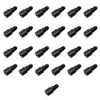 Russell 640857 Performance -6 AN male to 3/8in SAE quick-disconnect female (Black 25pc)