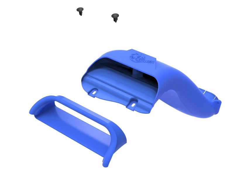 AFE 52-10010SL Induction Dynamic Air Scoop 2021+ fits Ford F-150V6/V8 - Blue
