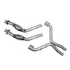 BBK  1814 Mustang 3.7 V6 High Flow X Pipe With Catalytic Converters - 2-1/2