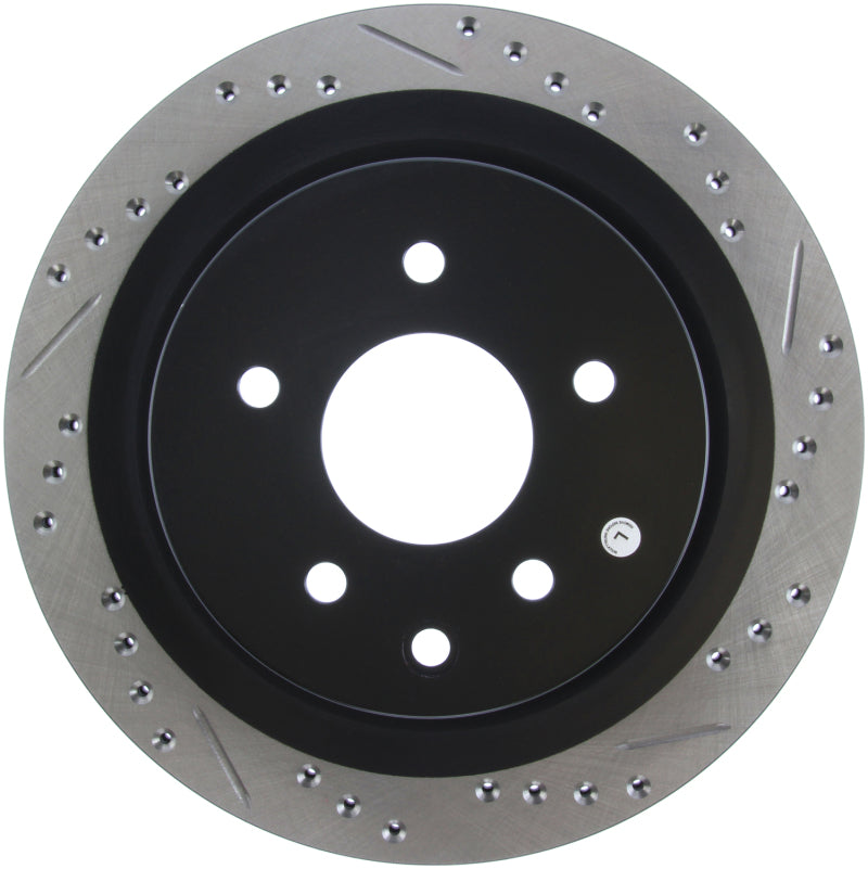 Stoptech 127.42088L 06-07 350Z / 05-07 G35 / 06-07 G35X SportStop Slotted & Drilled Rear Left Rotor